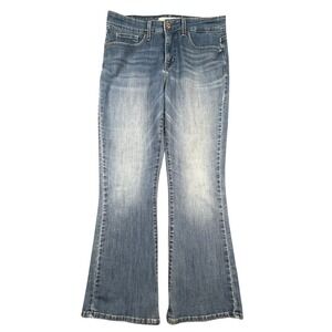Signature Levi Strauss Totally Shaping Bootcut Jeans Womens 12S 31x30 Blue Denim
